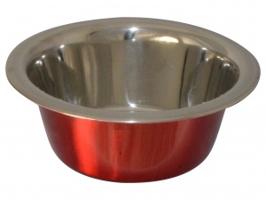 Ellie-Bo Small Food or Water Bowl in Red